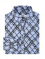 Рубашка из хлопка с узором MSGM  –  Общий вид