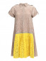 Платье-мини из хлопка свободного кроя N21  –  Общий вид