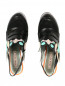 Туфли из кожи на платформе с контрастной отделкой Antonio Marras  –  Обтравка4