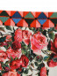Брюки из хлопка с цветочным узором Dolce & Gabbana  –  Деталь