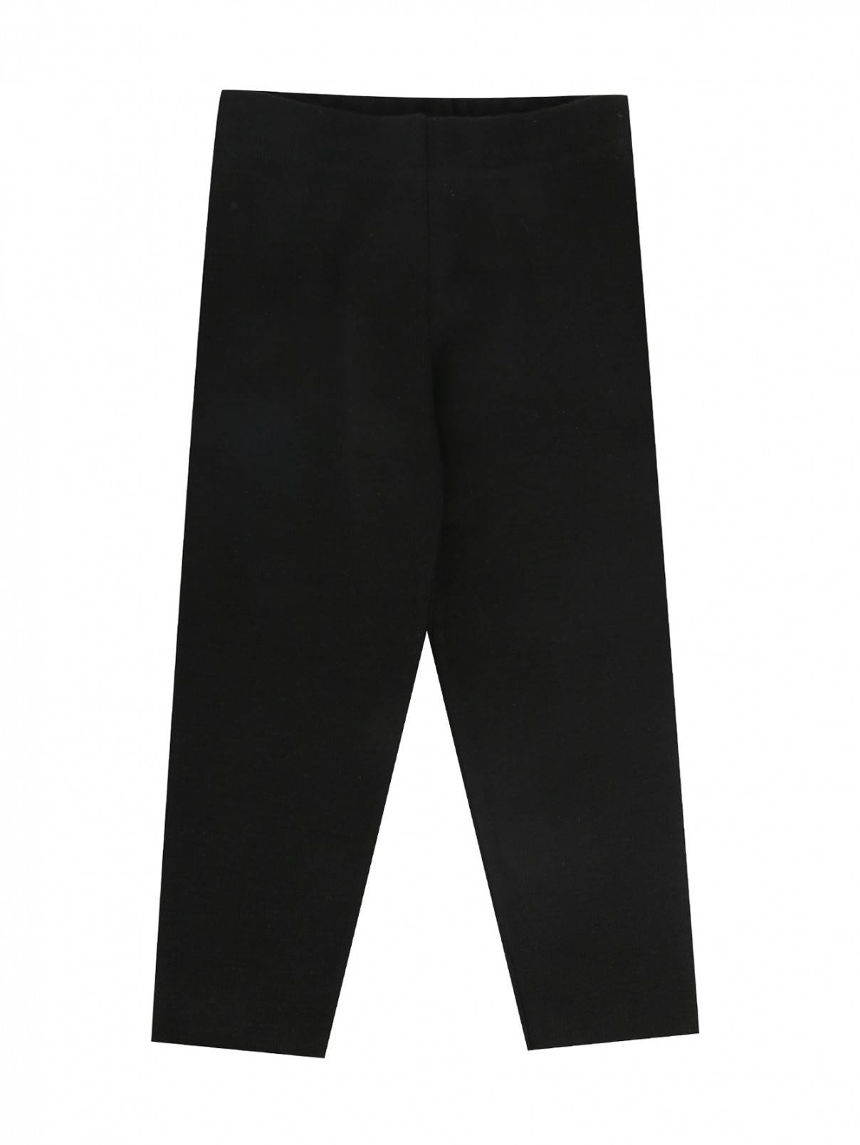 Трикотажные брюки на резинке Embe  –  Общий вид  – Цвет:  Черный