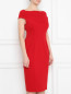 Платье-футляр с короткими рукавами Marina Rinaldi  –  МодельВерхНиз