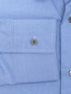 Рубашка из хлопка однотонная Lagerfeld  –  Деталь1