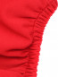 Трикотажное платье с декоративной вставкой из сетки Red Valentino  –  Деталь