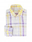 Рубашка из льна и хлопка с узором Etro  –  Общий вид