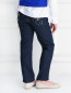 Широкие джинсы с декором на карманах D&G Junior  –  Модель Верх-Низ1
