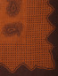 Платок карманный из шерсти и шелка с узором LARDINI  –  Деталь
