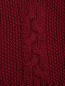 Шерстяной однотонный шарф Catya  –  Деталь1