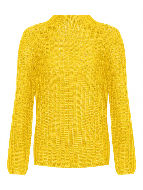 Базовый свитер из шерсти мелкой вязки Luisa Spagnoli - Общий вид