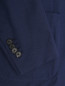 Двубортный пиджак из хлопка с узором LARDINI  –  Деталь