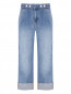 Широкие джинсы с подворотами Guess  –  Общий вид