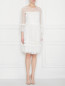 Платье из сетки и кружева Alberta Ferretti  –  МодельВерхНиз