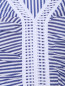 Блуза из хлопка с кружевной отделкой Max&Co  –  Деталь1