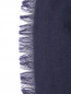 Платок из шерсти и шелка с бахромой Moschino  –  Деталь