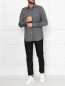 Рубашка из шерсти с накладными карманами Cini Venezia  –  МодельОбщийВид
