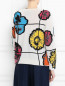 Джемпер из шерсти с цветочным узором Moschino Couture  –  Модель Верх-Низ1