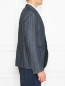 Однобортный пиджак из льна Armani Collezioni  –  Модель Верх-Низ2