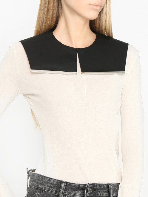 Воротник с металлической фурнитурой Weekend Max Mara - МодельОбщийВид