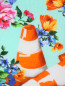 Топ из хлопка с цветочным узором Moschino Couture  –  Деталь1
