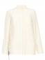 Блуза из шелка с декором Max&Co  –  Общий вид