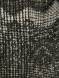 Платье в клетку из шерсти и льна с кружевной вставкой Ermanno Scervino  –  Деталь1