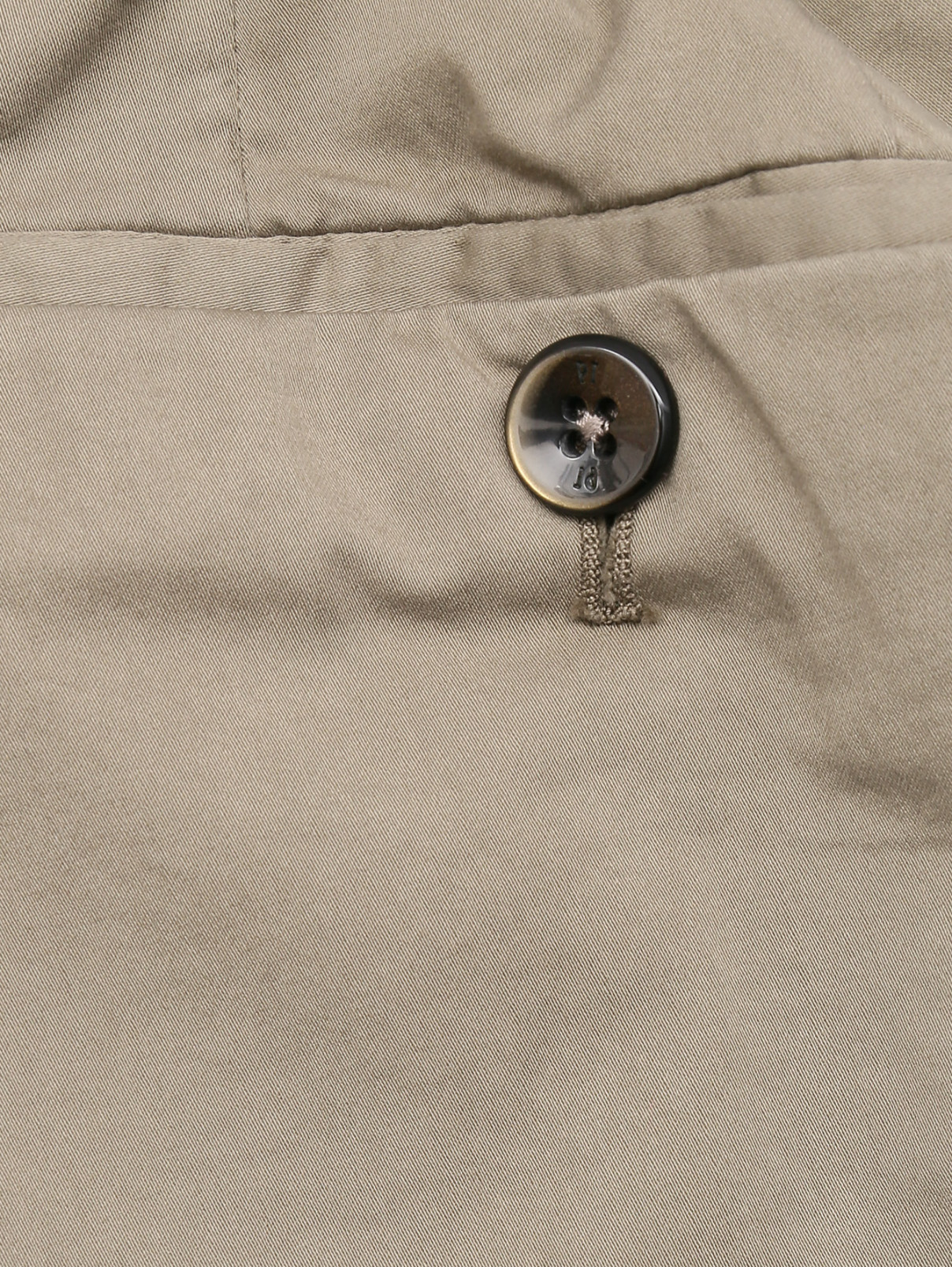 Брюки на резинке с карманами PT Torino  –  Деталь  – Цвет:  Зеленый