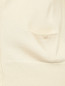 Кардиган из шелка и хлопка с плетеными рукавами Paule Ka  –  Деталь