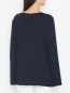 Блуза из вискозы с шелковой деталью Marina Rinaldi  –  МодельВерхНиз1