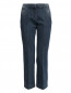 Укороченные брюки из денима с боковыми карманами Michael by Michael Kors  –  Общий вид
