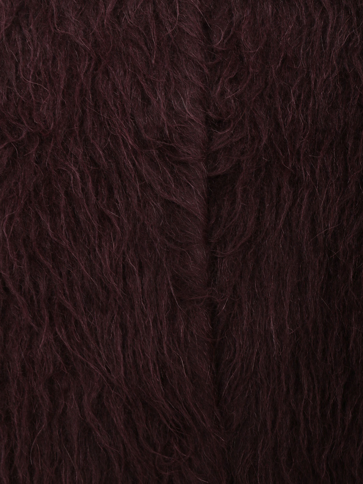 Жилет из смешанной альпаки с карманами Max Mara  –  Деталь1  – Цвет:  Красный
