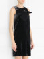 Платье без рукавов с декором Emporio Armani  –  Модель Верх-Низ