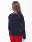 Лонгслив с сеткой и принтом Stella McCartney kids  –  МодельВерхНиз1