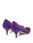 Туфли из замши на среднем каблуке Nina Ricci  –  Обтравка2