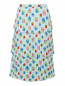 Плиссированная юбка с цветочным узором Manoush  –  Общий вид