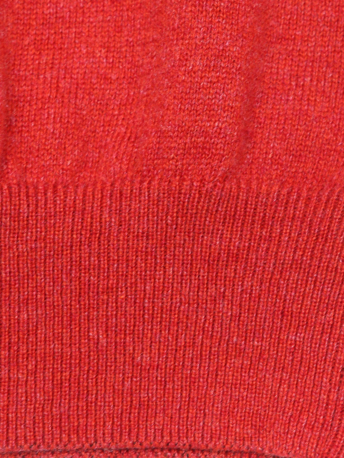 Джемпер из кашемира на молнии Piacenza Cashmere  –  Деталь1  – Цвет:  Красный