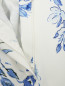 Укороченные брюки с цветочным узором Marina Rinaldi  –  Деталь1