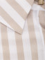 Блуза в полоску из вискозы Elena Miro  –  Деталь