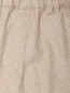 Однотонные брюки из смешанной шерсти Marina Rinaldi  –  Деталь1
