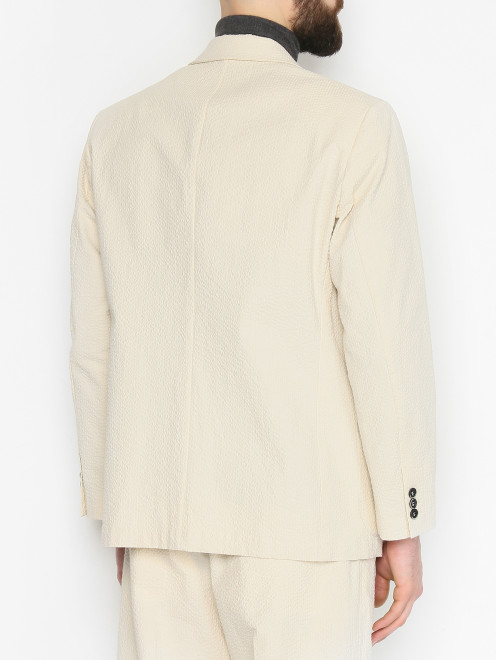 Пиджак из хлопка с накладными карманами Barena - МодельВерхНиз1