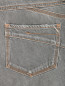 Укороченные джинсы с аппликацией Sportmax Code  –  Деталь