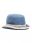 Шляпа соломенная с контрастной лентой Il Gufo  –  Обтравка2