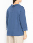 Однотонная блуза из смешанной шерсти Marina Rinaldi  –  МодельВерхНиз1