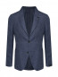 Пиджак из льна и шерсти с карманами LARDINI  –  Общий вид