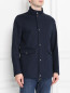 Куртка на молнии с накладными карманами Brooks Brothers  –  МодельВерхНиз