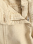 Укороченные брюки-клеш из хлопка Max&Co  –  Деталь1