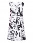 Платье без рукавов с узором Dolce & Gabbana  –  Общий вид
