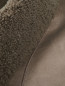 Дубленка асимметричного кроя с карманами Yves Salomon  –  Деталь1