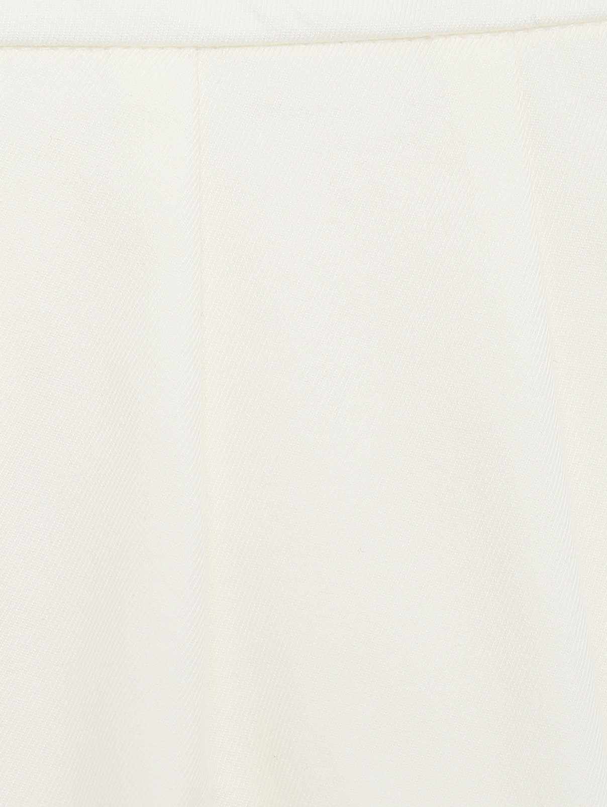 Шорты из хлопка с карманами Ermanno Scervino  –  Деталь  – Цвет:  Белый