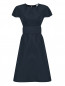 Платье из хлопка с широким поясом Aspesi  –  Общий вид