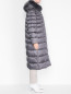 Куртка удлиненная с мехом лисы Marina Rinaldi  –  МодельВерхНиз2